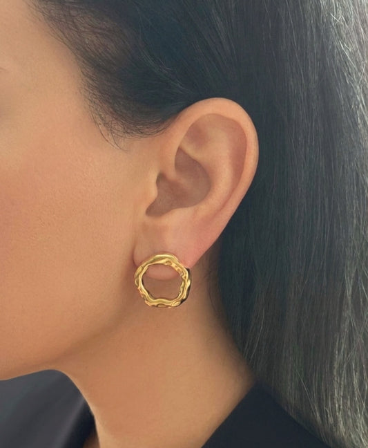 Boucles d’oreilles Éclat Sculpté