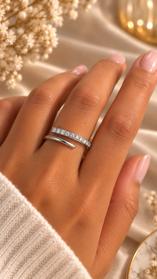 Bague Éclat Étreinte