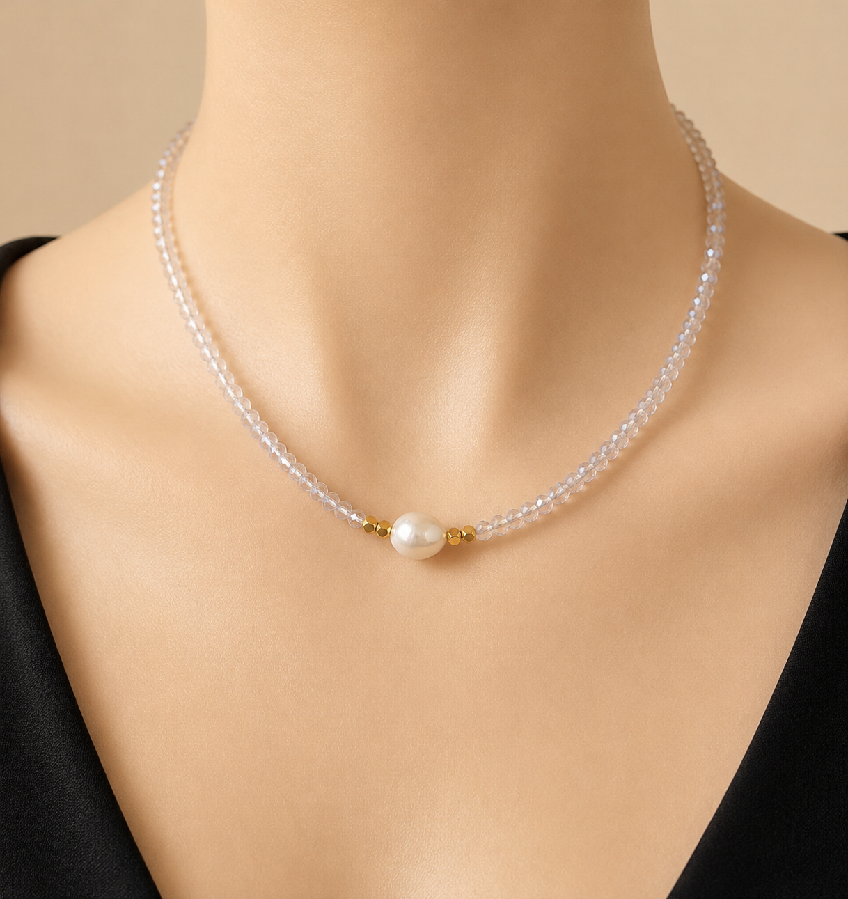 Collier Cristal de Perle