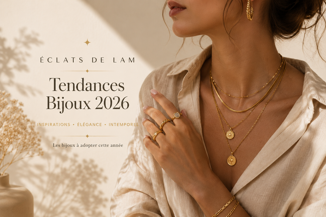 Les tendances bijoux 2026 à adopter cette année