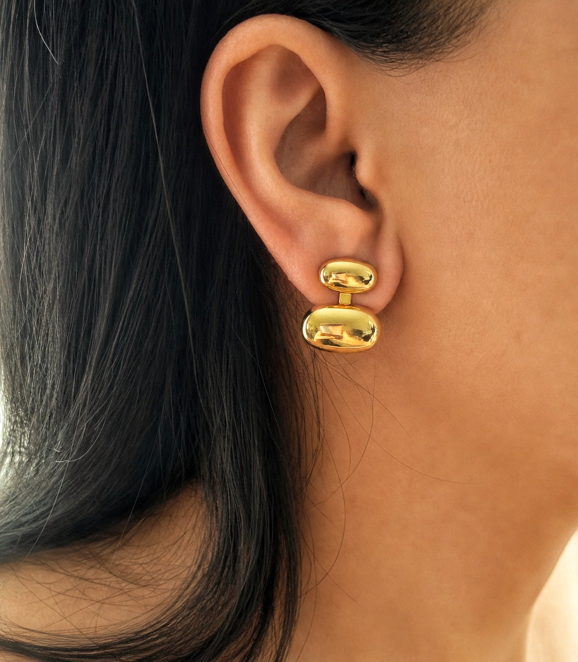 Boucles d’oreilles Dualité de Lam
