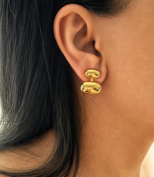 Boucles d’oreilles Dualité de Lam