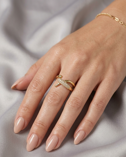 Bague Éclat Croisé