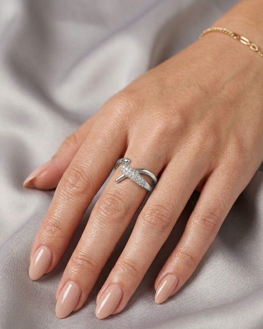 Bague Éclat Croisé