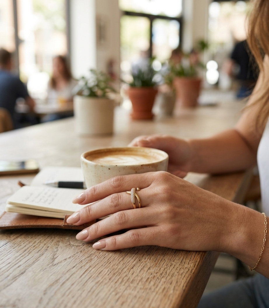 Bague Éclat Croisé