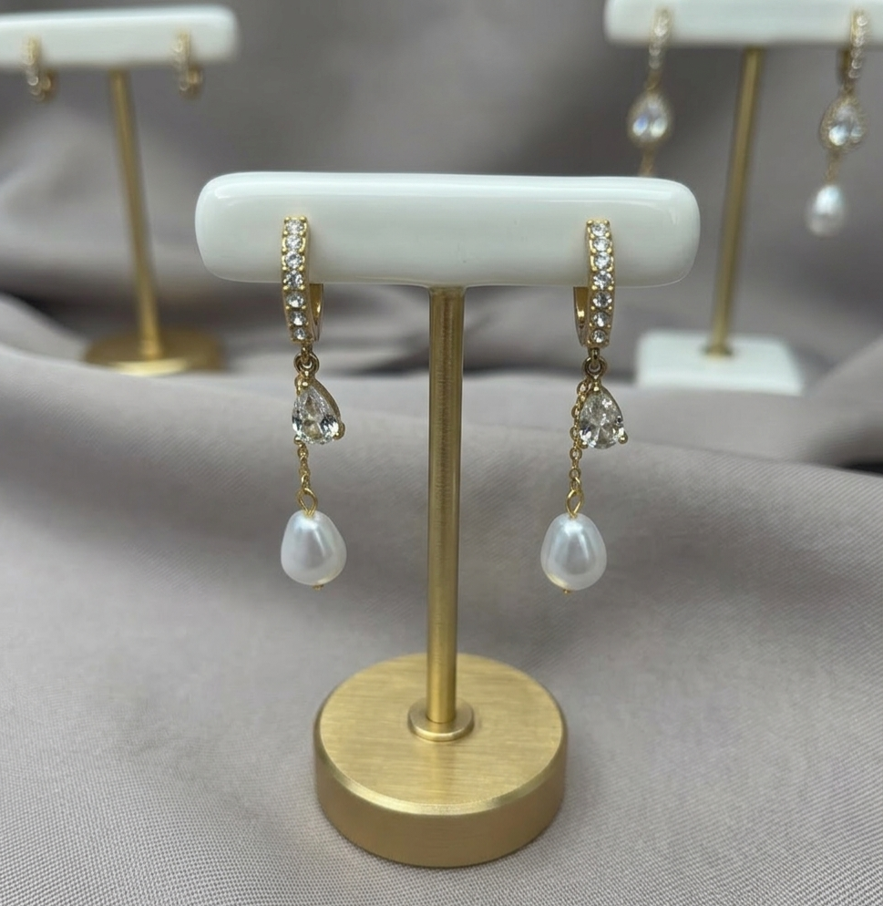 Boucles d’oreilles Éclat Perlé de Lam