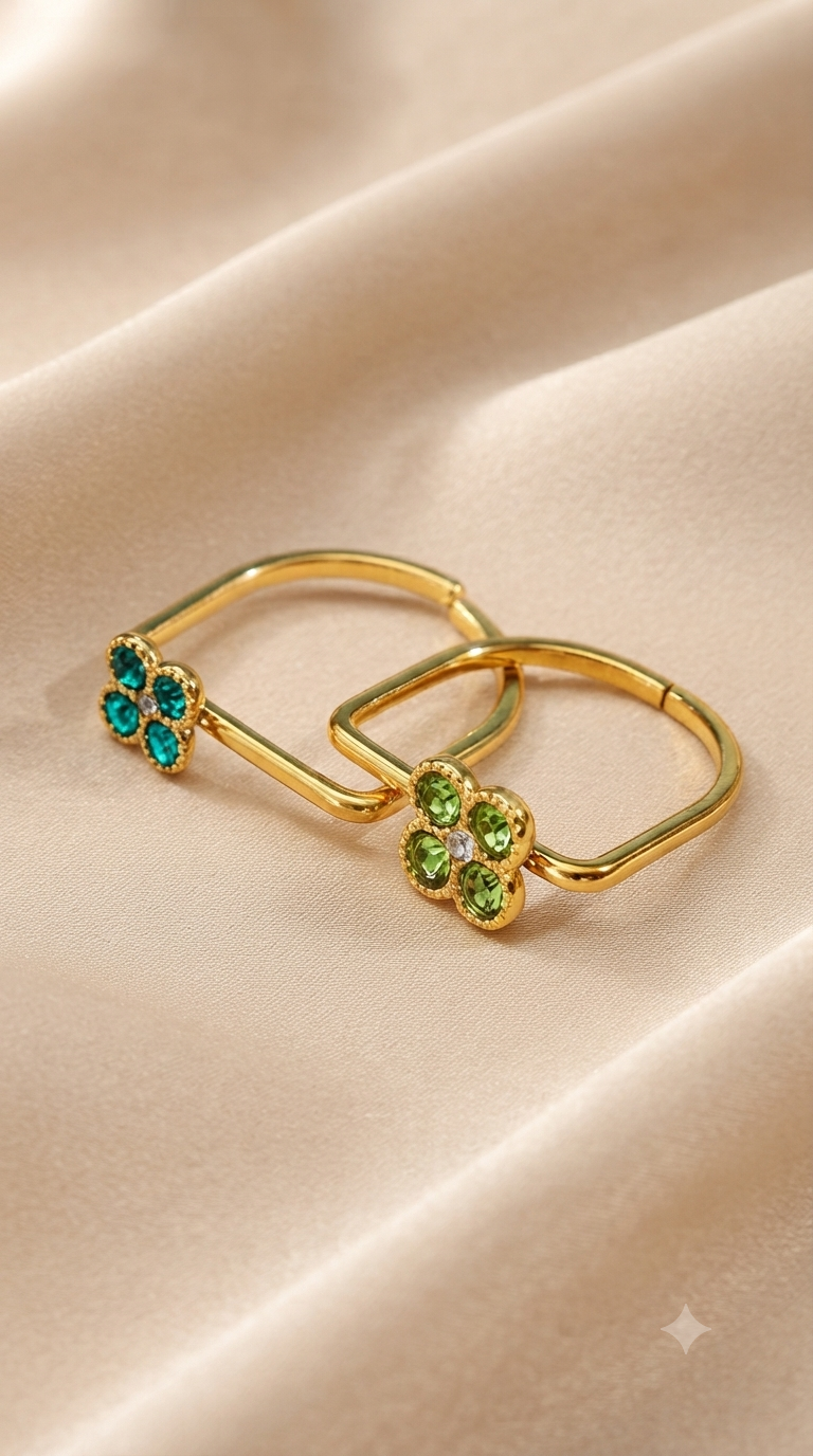 Bague Éclat Floréal – Duo de bagues
