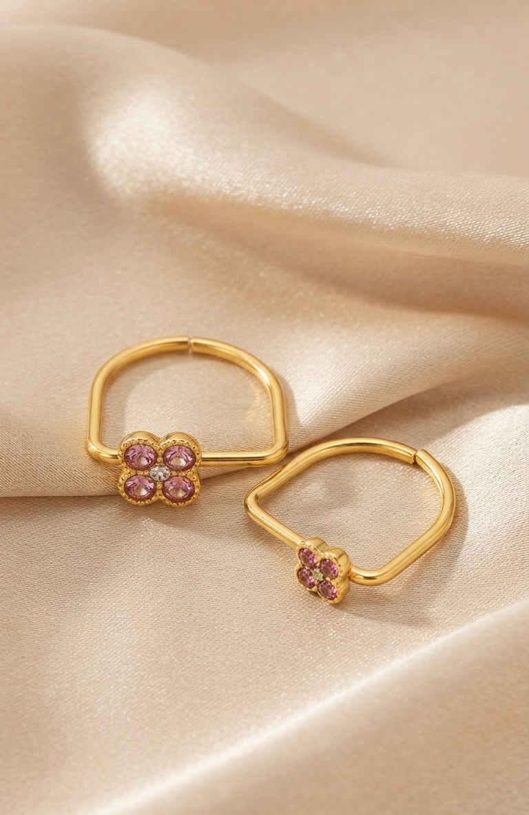 Bague Éclat Floréal – Duo de bagues
