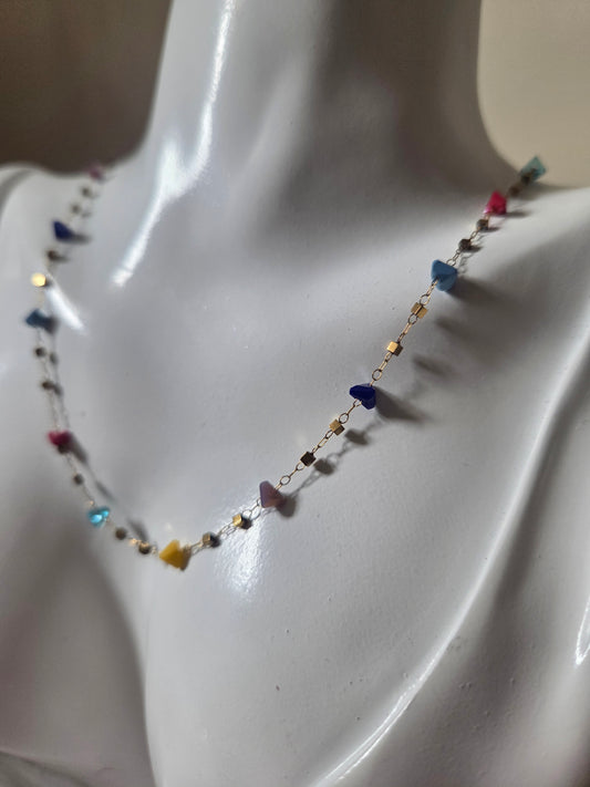 Collier Arc-en-Lam