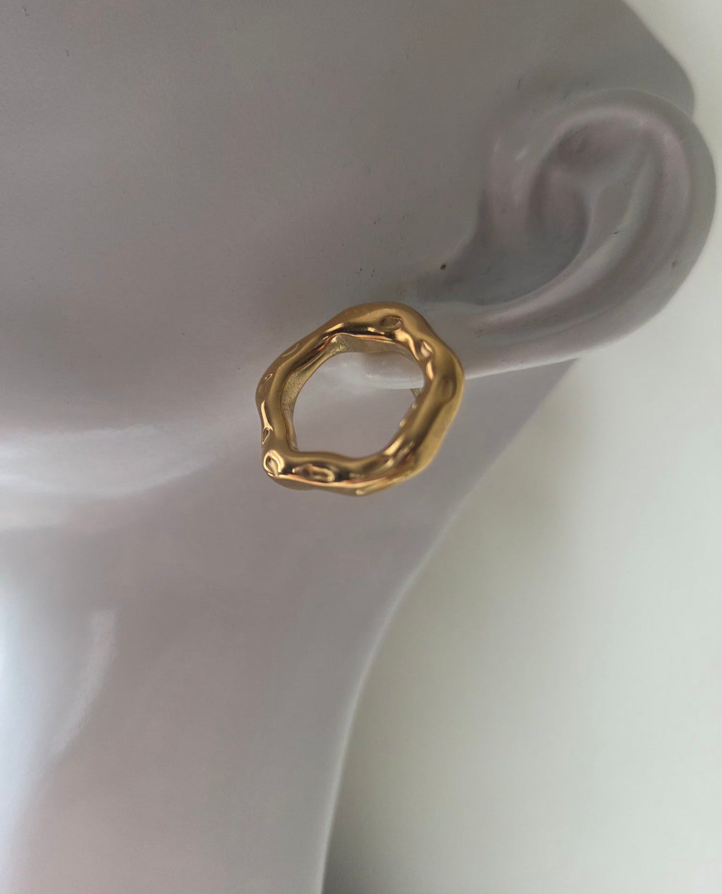 Sculpted Shimmer Earrings