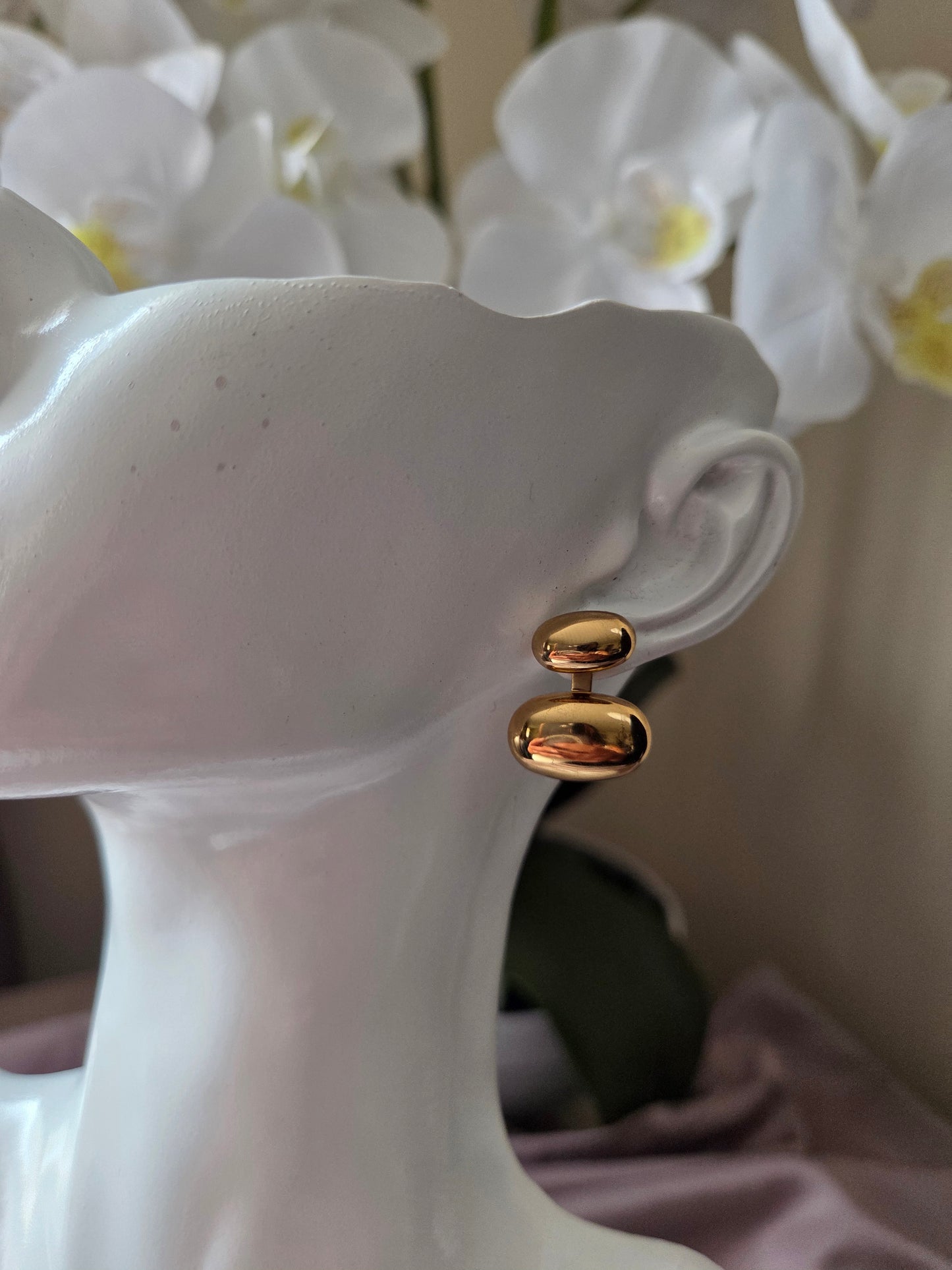 Boucles d’oreilles Dualité de Lam