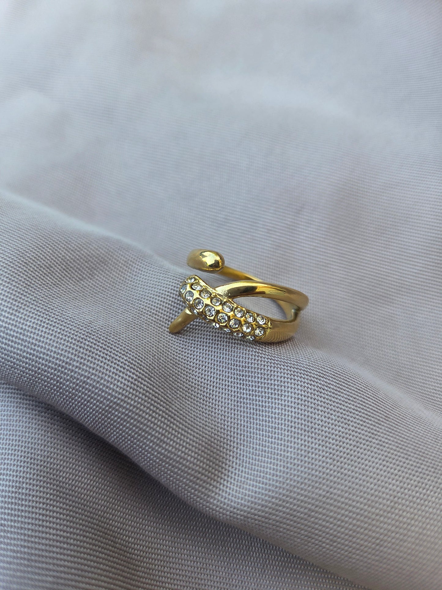 Bague Éclat Croisé