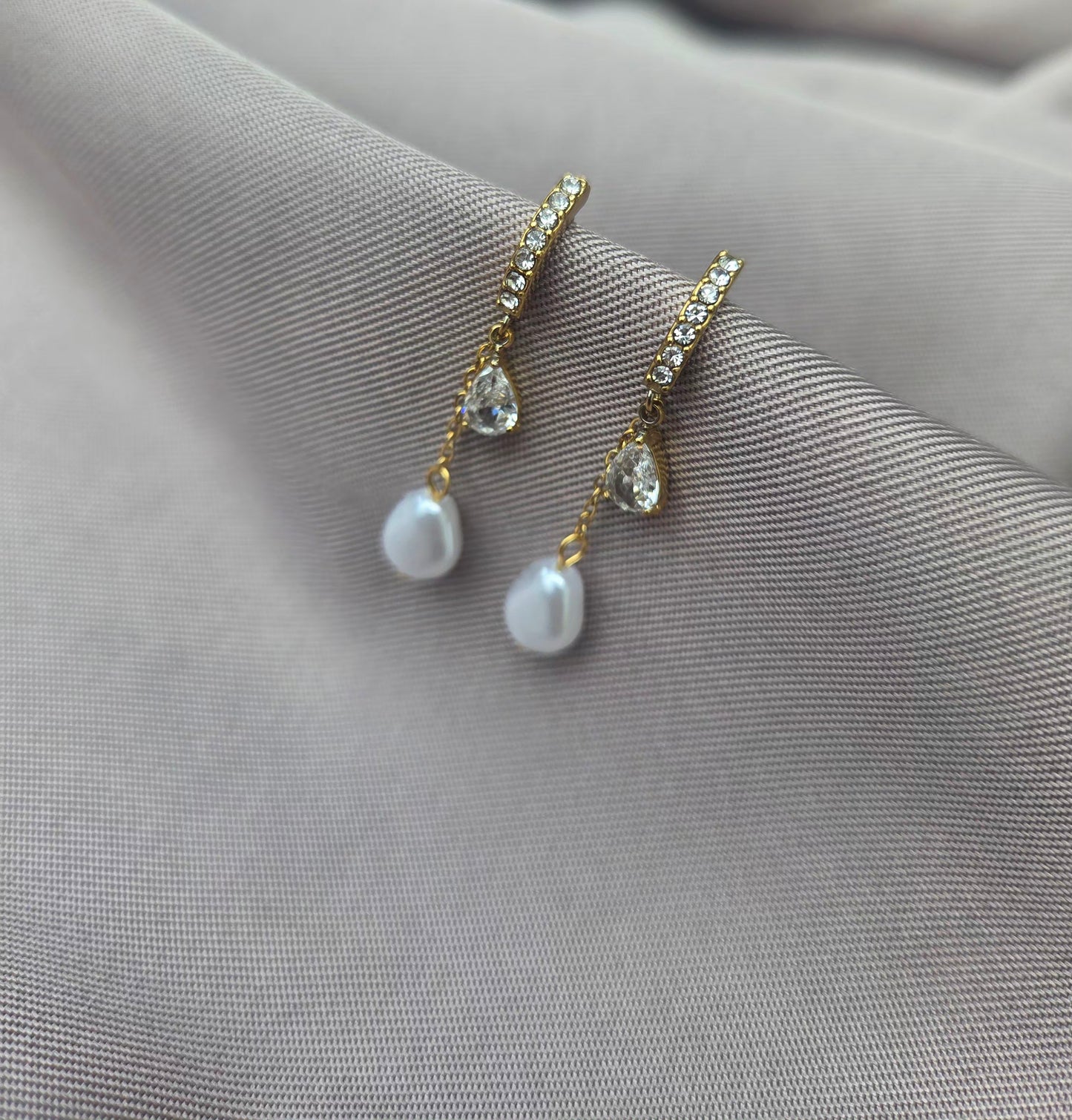 Boucles d’oreilles Éclat Perlé de Lam