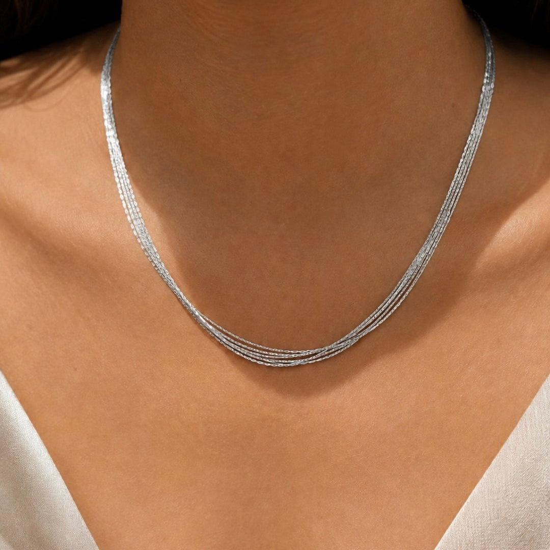 Collier Éclat Harmonie – 4 rangs