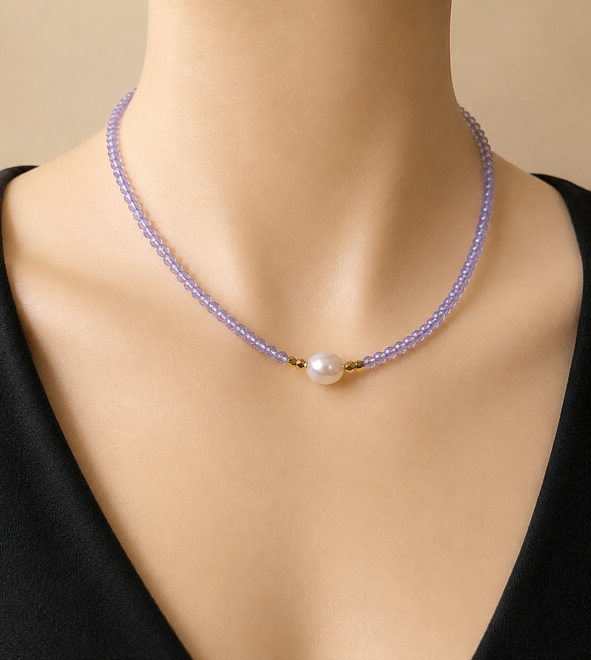 Collier Cristal de Perle