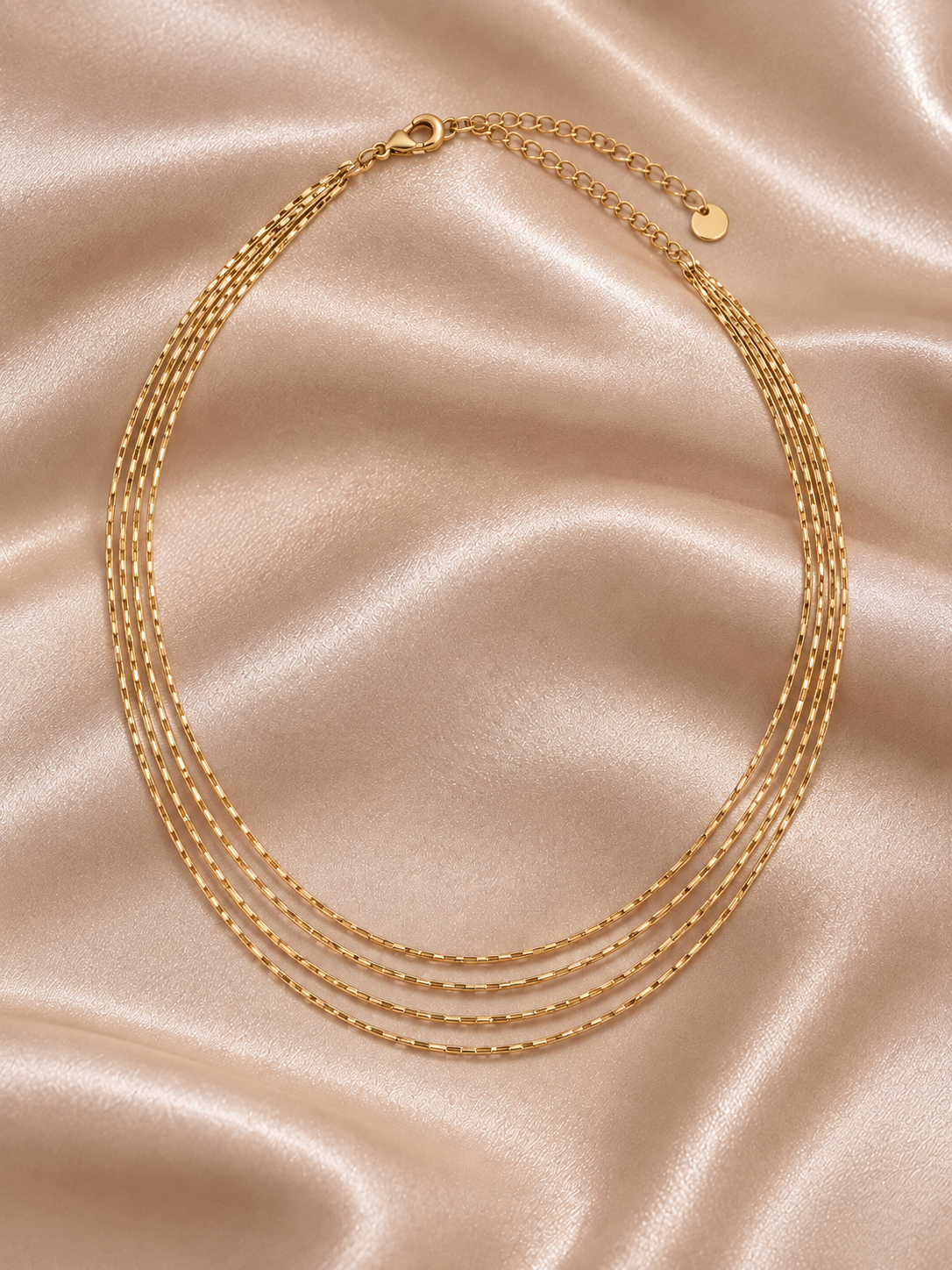 Collier Éclat Harmonie – 4 rangs