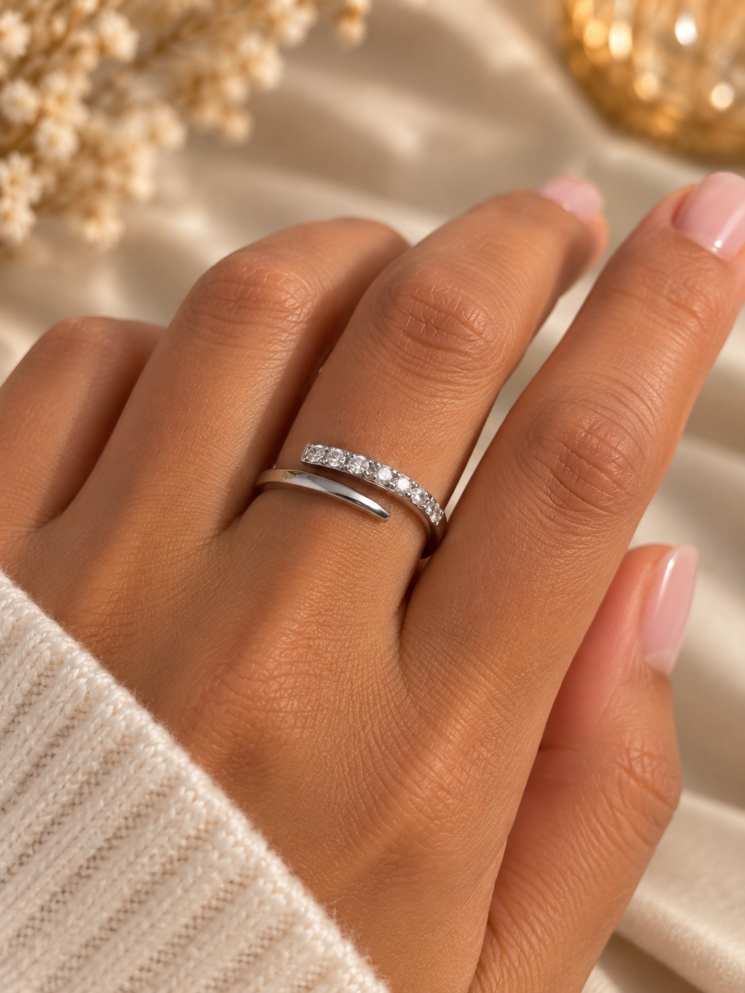 Bague Éclat Étreinte