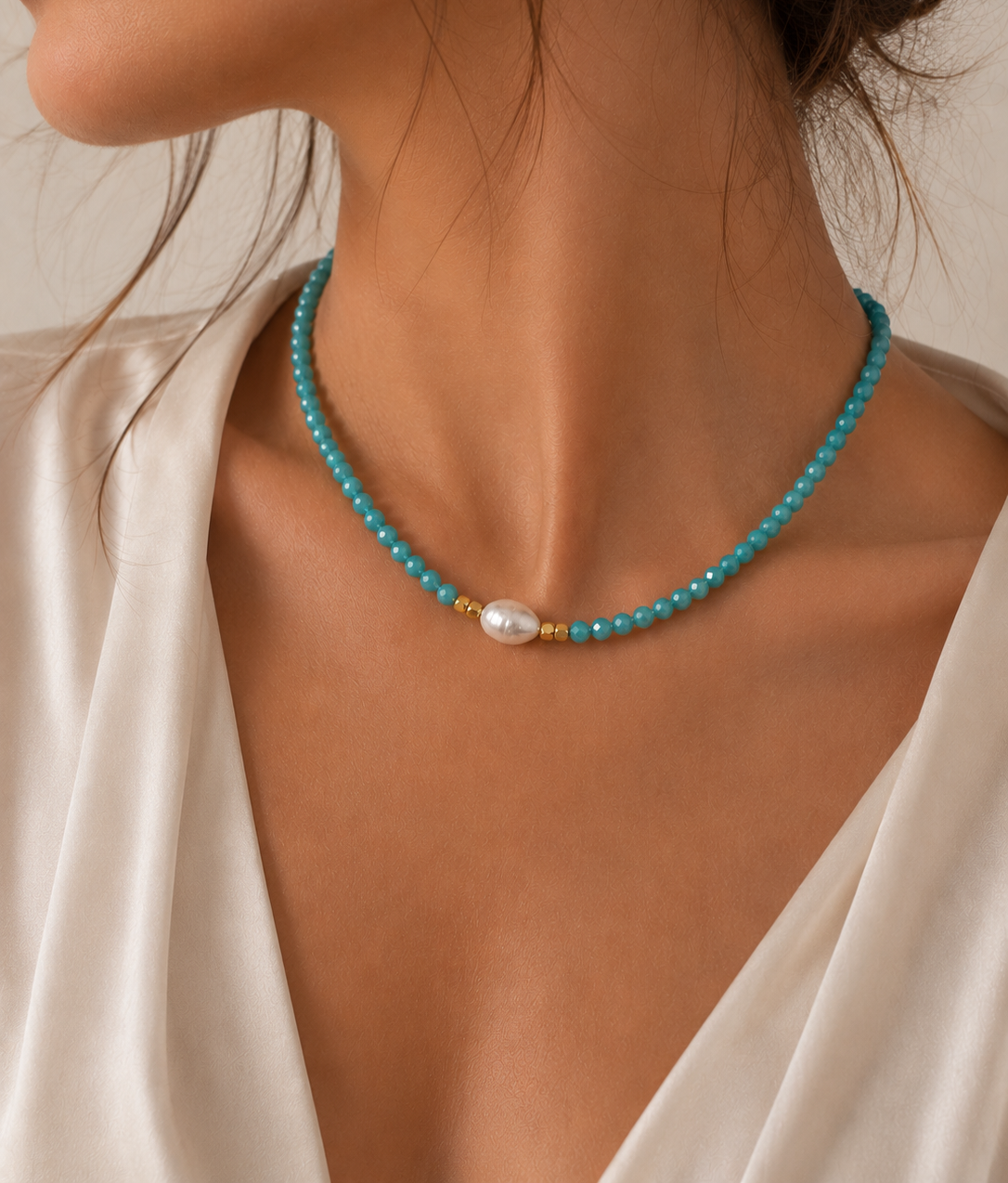 Collier Cristal de Perle