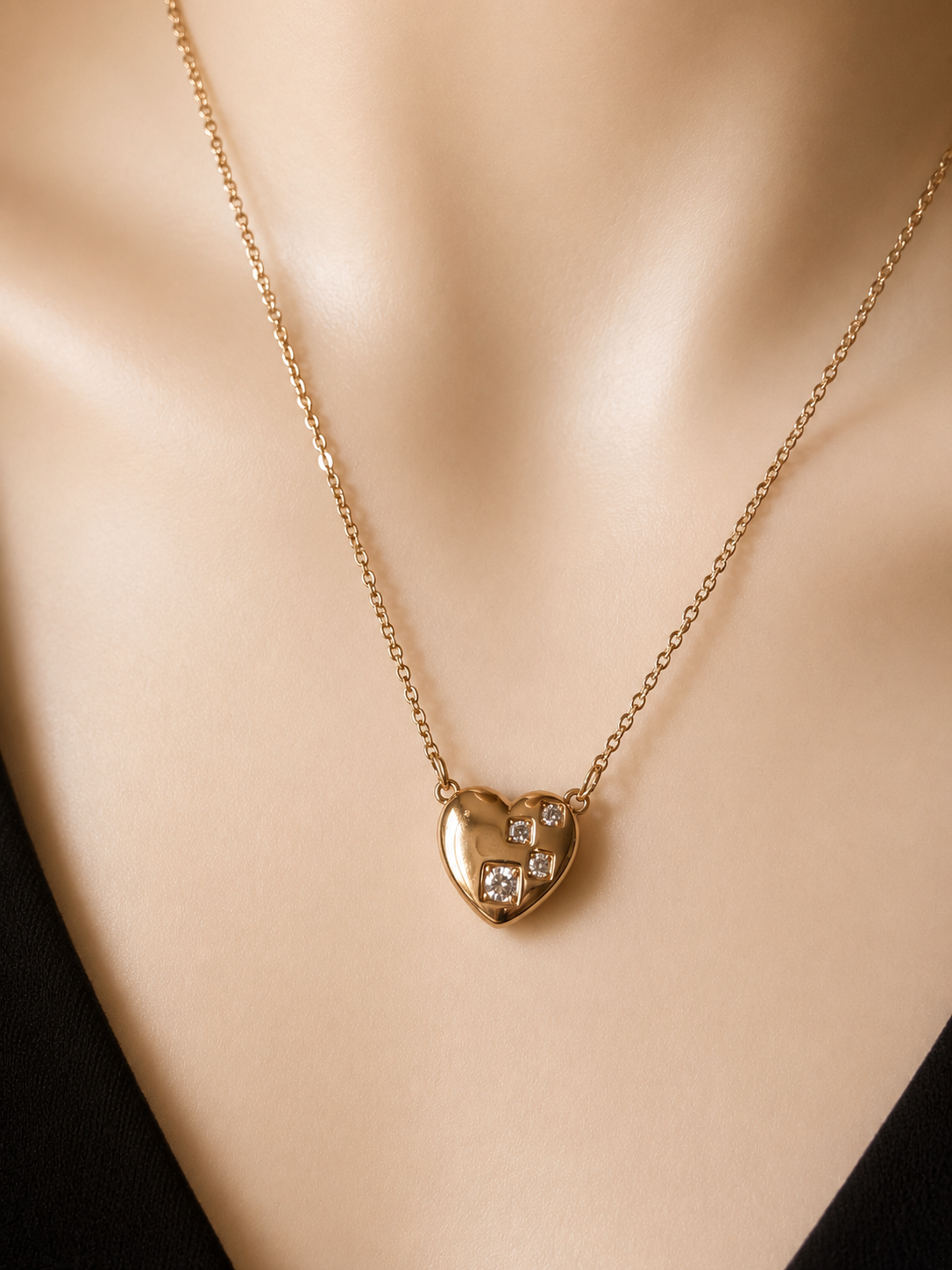 Collier Cœur Précieux