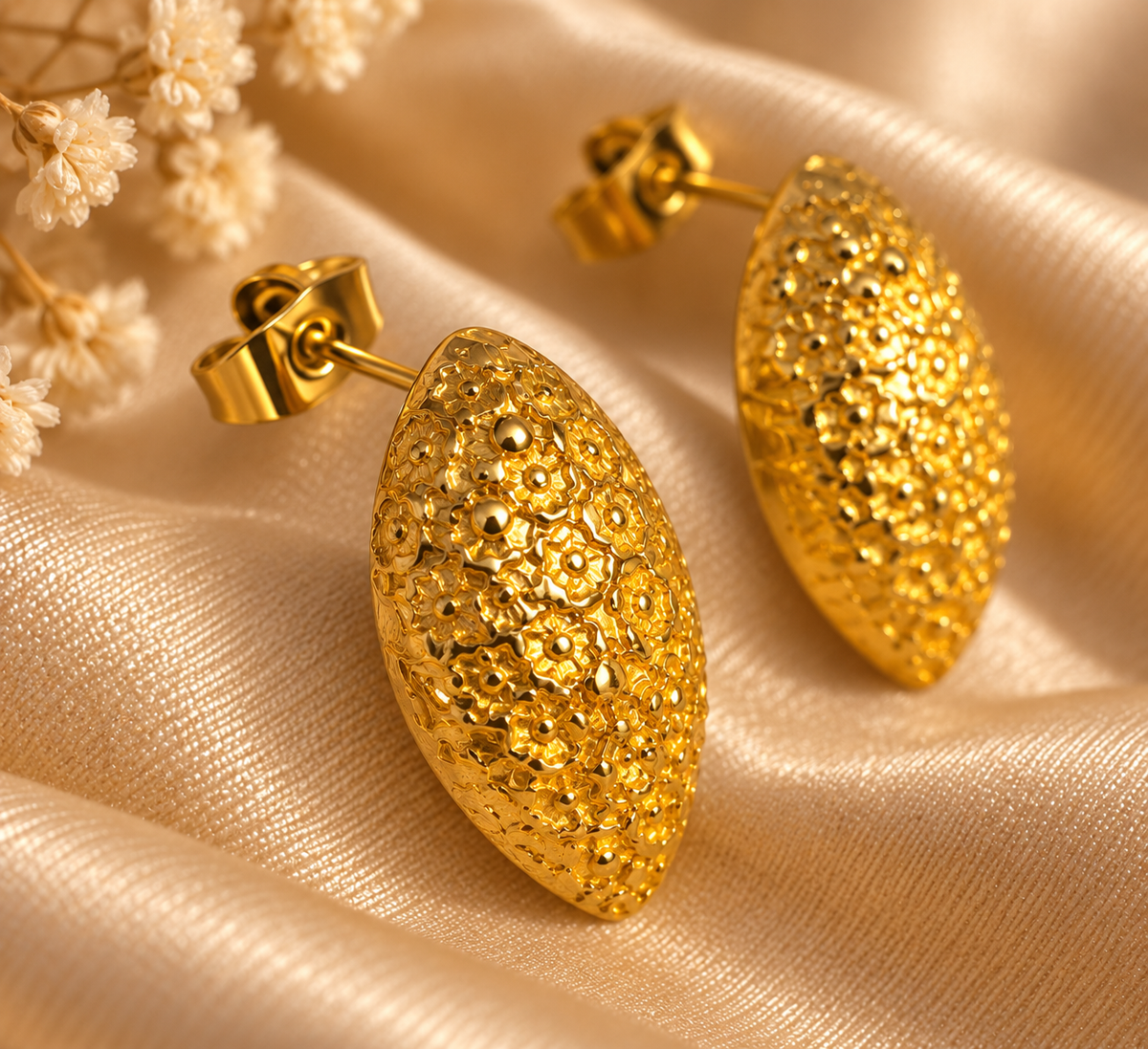 Boucles d’oreilles Éclat Floraison