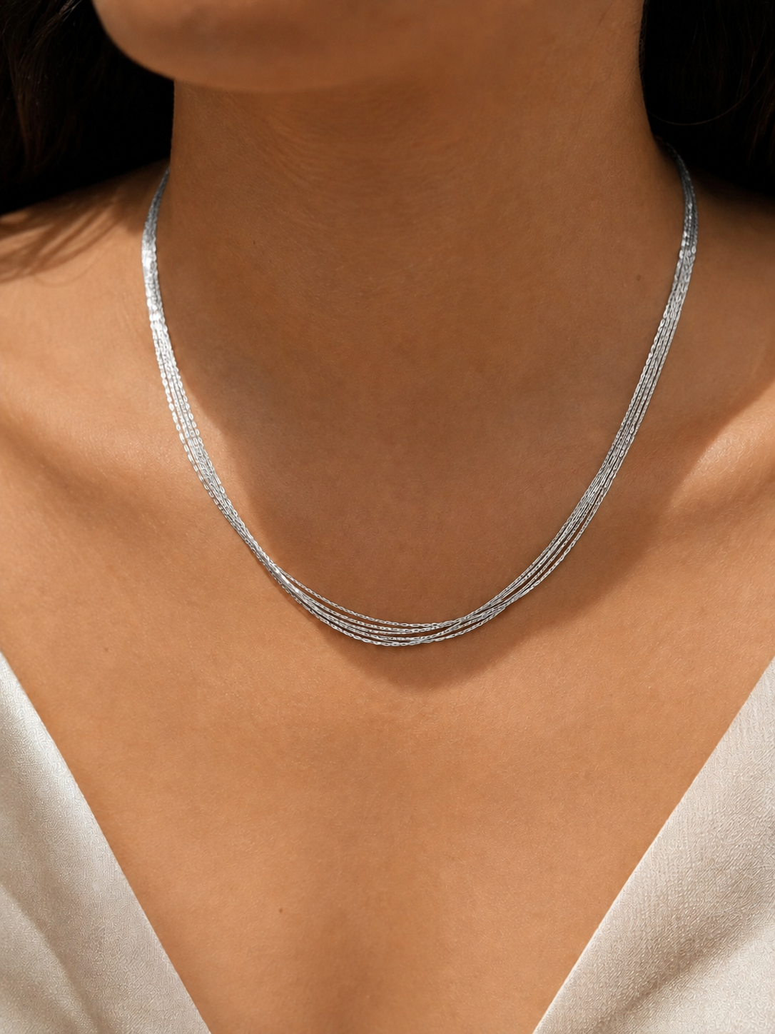 Collier Éclat Harmonie – 4 rangs