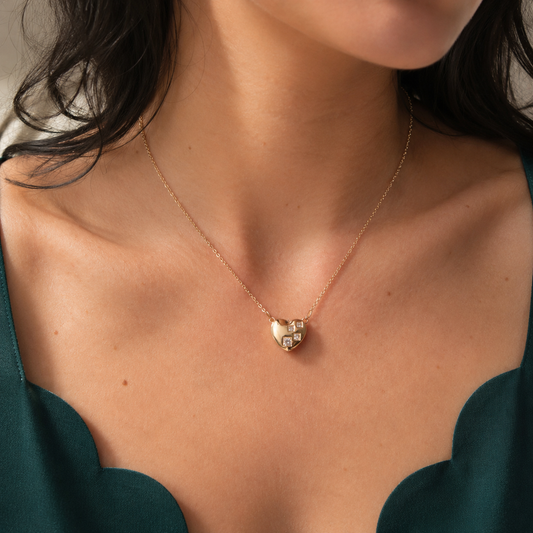 Collier Cœur Précieux